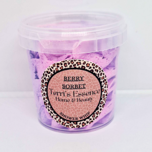Berry Sorbet Whipped Soap | Luxurious Shower Whip for Soft & Glowing Skin
