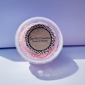 rhubarb and custard whipped soap